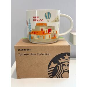 NEW Starbucks NEW MEXICO You Are Here Series Coffee Mug 14oz Cup